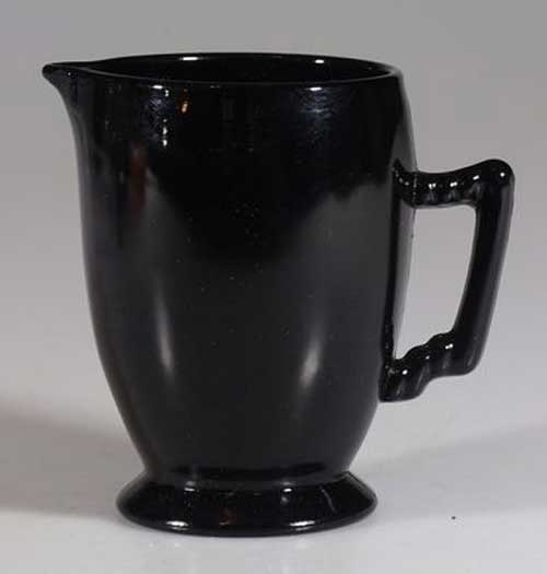 Fenton #1639 Black Syrup Pitcher
