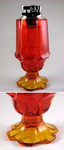 Fenton Orange Valencia Cigarette Lighter