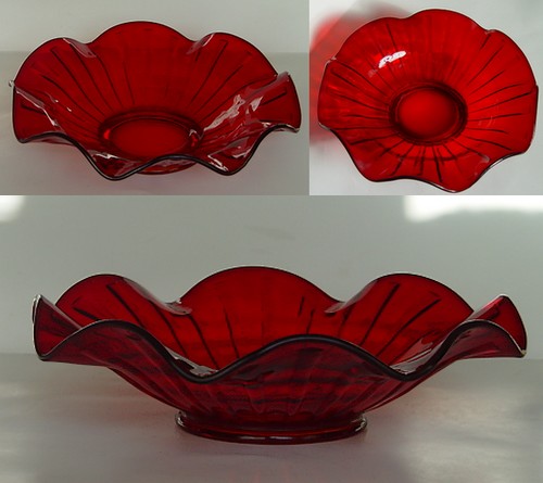 Fenton # 631 Ruby Bowl
