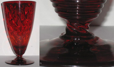 Fenton #1502 Diamond Optic Iced Tea