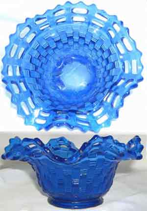 Fenton #1092 Basket Weave Bowl