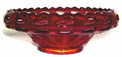 Fenton #1092 Basket Weave with Open Edge
