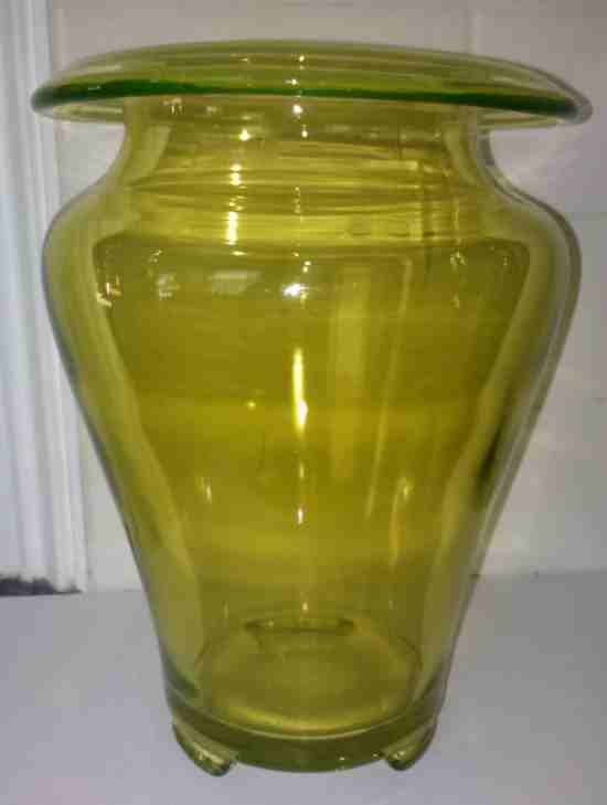 Fostoria #2297-1/2 Rolled Edge Vase