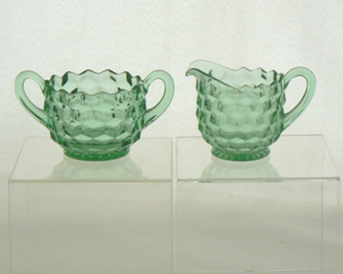 Fostoria #2056 American Individual Creamer & Sugar