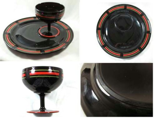 Fostoria #2321 Mah Jongg Set with Decoration 53