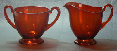 Fostoria #2350 Pioneer Cream & Sugar