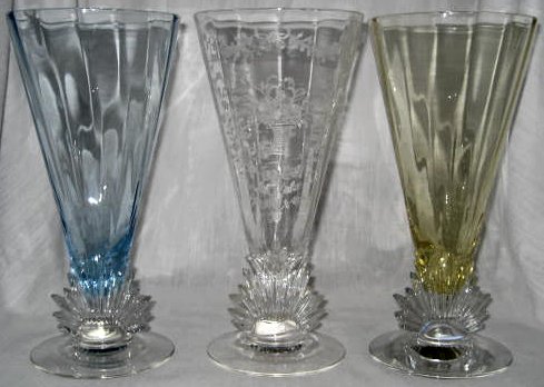 Fostoria #2545 Flame Vases