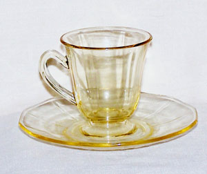 Fostoria #2375 Fairfax After Dinner Cup & Saucer