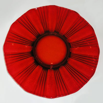 Fostoria #2510 Sunray Torte Plate