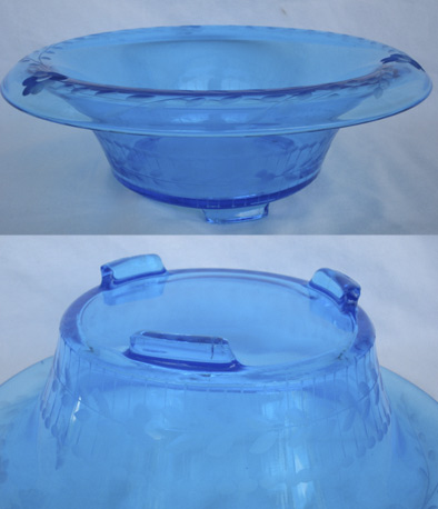 Fostoria #2297 Bowl with Cutting