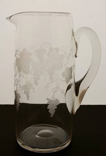 Fostoria #1852 Jug with #227 New Vintage Etch