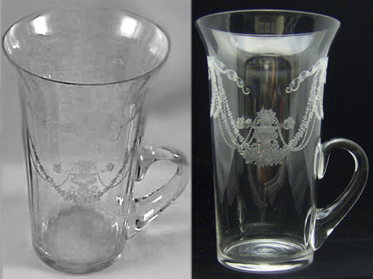 Fostoria #4011 Handled Tumbler
