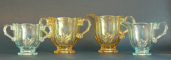Fostoria #2496 Baroque Cream and Sugar