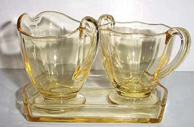 Fostoria #2375 Fairfax Cream & Sugar