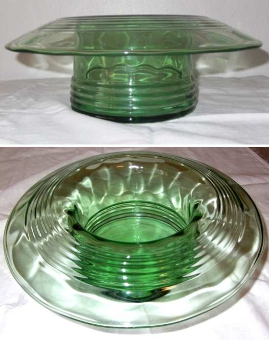 Heisey #2516 Circle Pair Floral Bowl