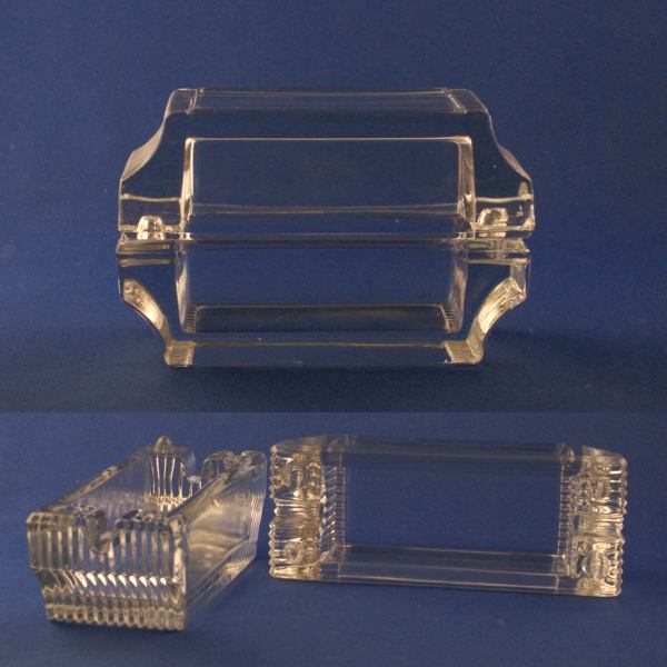 Heisey #1508 Ashtray / Card Case
