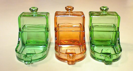 Heisey # 361 Ashtray & Cigarette Container