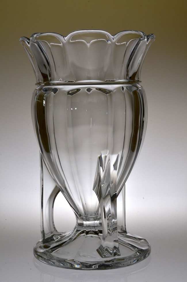 Heisey # 444 Three-Handle Colonial Vase