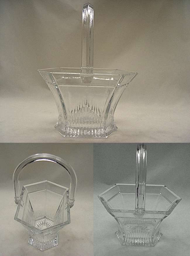 Heisey # 461 Banded Picket Basket