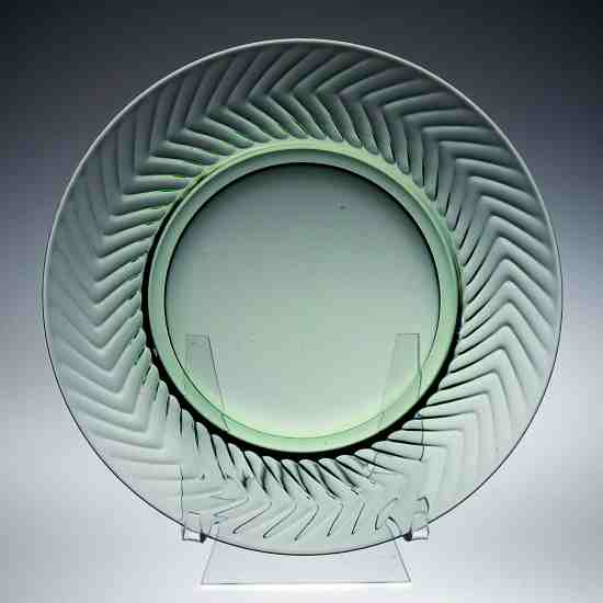 Heisey # 416 Herringbone Plate