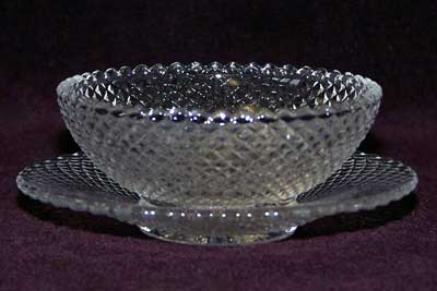 Heisey #1454 Diamond Point Jam Set