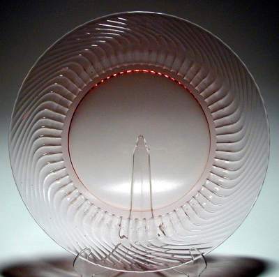 Heisey #1249 Reverse Spiral Plate