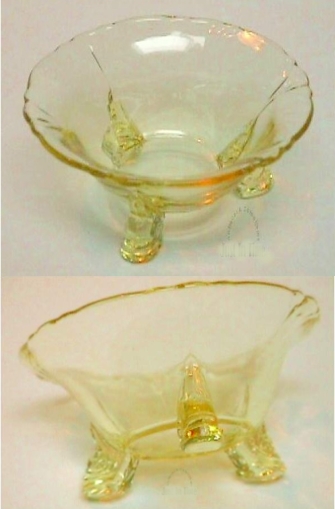 Heisey #1401 Empress Nut Dish