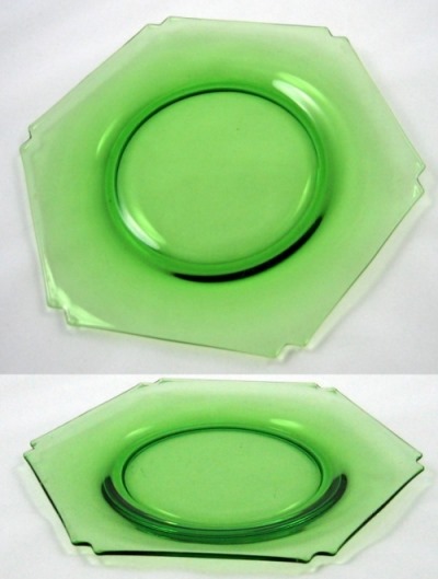 Heisey #1224 Hexagon Plate
