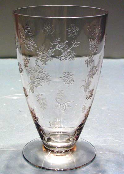 Heisey #3389 Duquesne Footed Soda