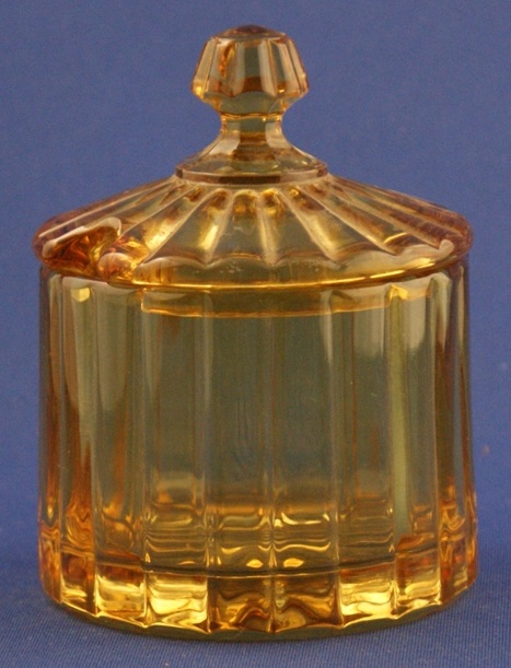Heisey # 407 Coarse Rib Jar