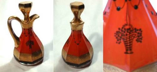 Heisey # 351 Priscilla Oil Bottle