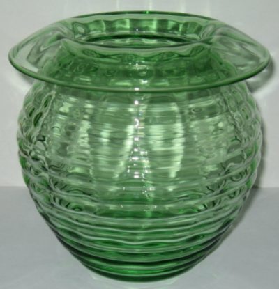 Heisey #3359 Plateau Rose Bowl
