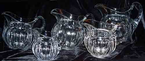 Heisey # 341-1/2 Puritan Jugs