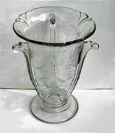 Heisey #1401 Empress Three-Handled Vase