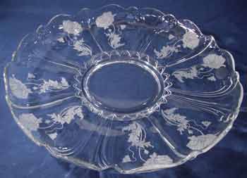 Heisey #1598 Cockade Gardenia Bowl