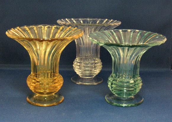 Heisey #1469 Ridgeleigh Candle Vase
