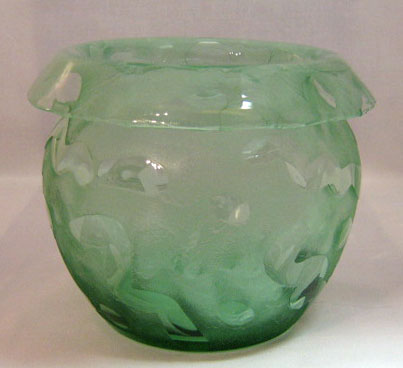 Heisey #4157 Steele Rose Bowl