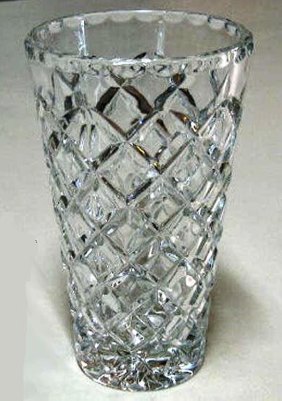 Heisey #1518 Miter Cut Vase