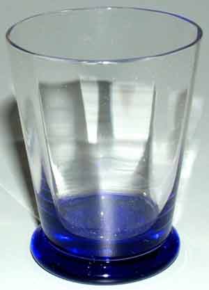 Heisey #2323 Navy Bar Glass