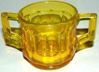 Heisey # 393 Narrow Flute Individual Sugar