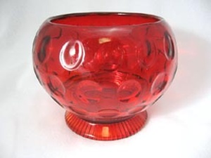 Imperial #1346N Old English / Olive  Rose Bowl