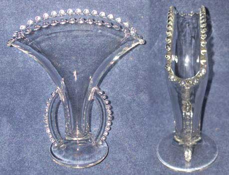 Imperial # 400/  87 Candlewick Fan Vase