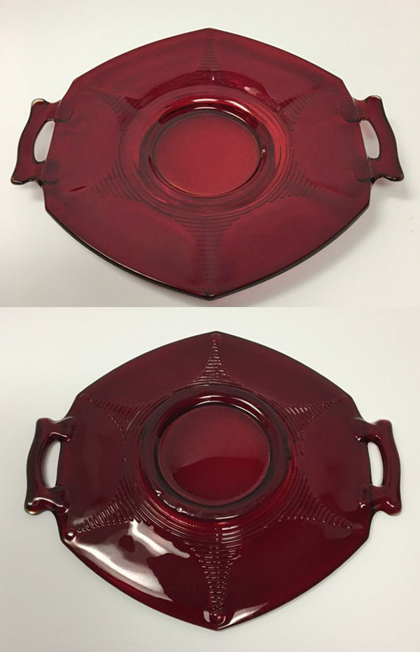 Imperial # 528 Handled Plate