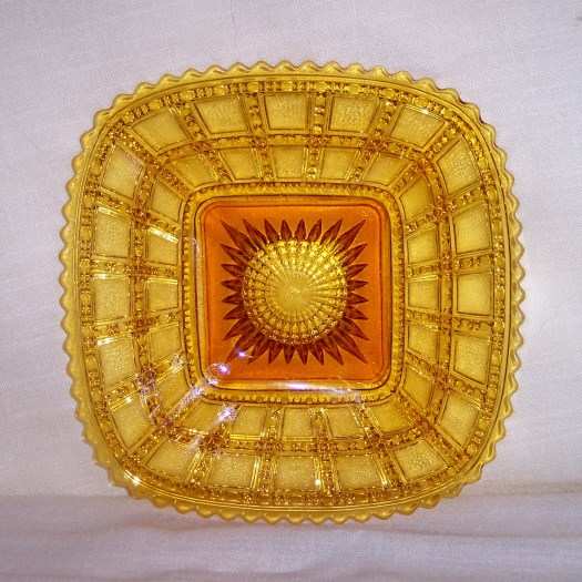 Imperial # 710 "Frosted Block" Plate