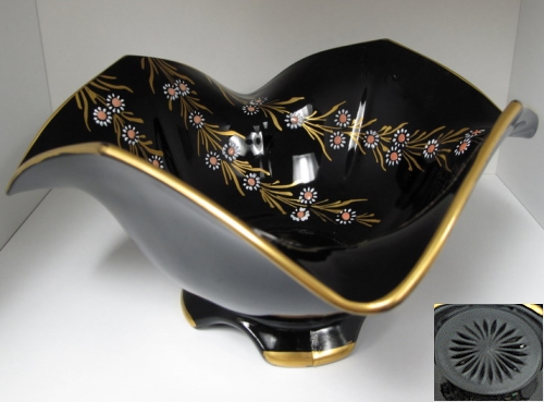 Imperial # 728 Bowl w/ Maytime Decoration