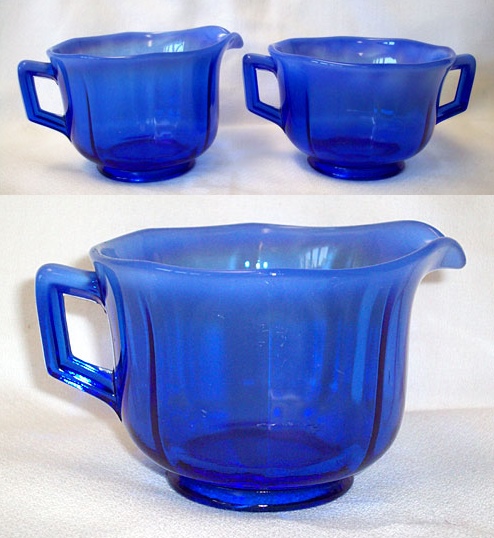 Imperial # 725 Molly Cobalt Cream & Sugar