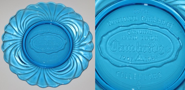 Imperial National Cambridge Collector's Plate