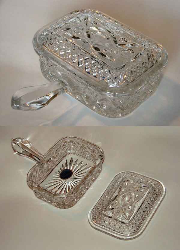 Imperial # 160/134 Cape Cod Handled Cigarette Box