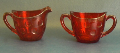 Imperial # 134 Old English / Olive Cream & Sugar