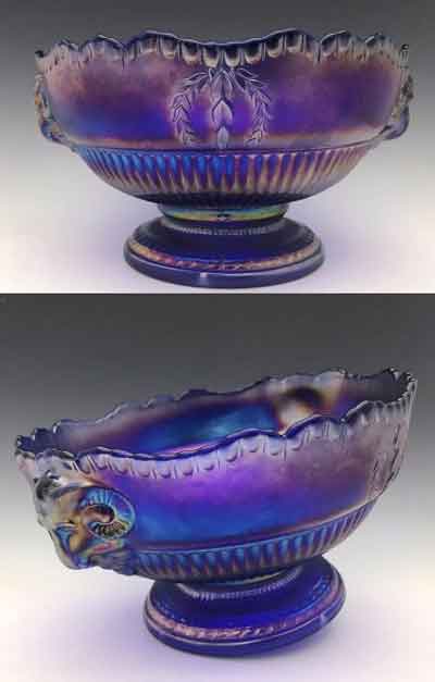 Imperial #   27/ 3525 Aurora Jewels Ram's Head Bowl